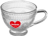 Смотреть изображение 3 Кружка стеклянная, 420 мл, серия Royalty, PERFECTO LINEA