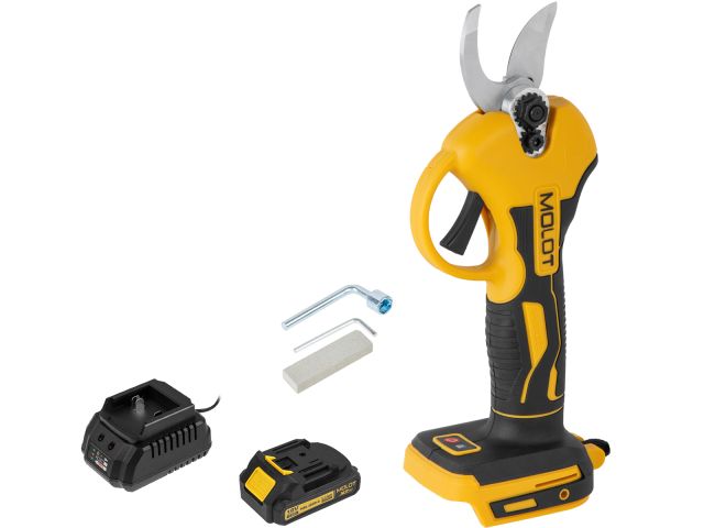 Изображение 2 Секатор аккумуляторный MOLOT MCBS 1826 XLT Lite SET 1