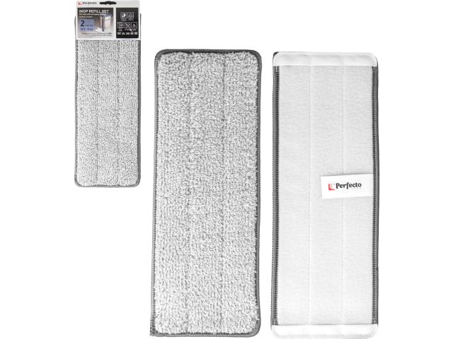 Изображение 2 Набор сменных насадок для швабры с отжимным ведром Scratch Anet, 2 шт., PERFECTO LINEA