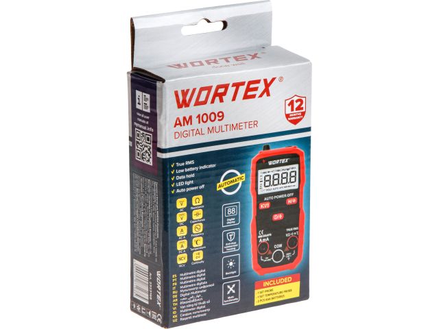 Изображение 5 Мультиметр цифровой WORTEX AM 1009