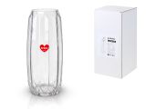 Смотреть изображение 3 Ваза для цветов, стеклянная, 26х9 см., серия Beloved, PERFECTO LINEA
