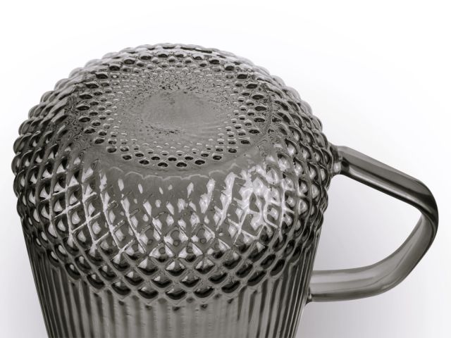 Изображение 5 Кружка стеклянная, 400 мл, серия SONATA GREY, PERFECTO LINEA