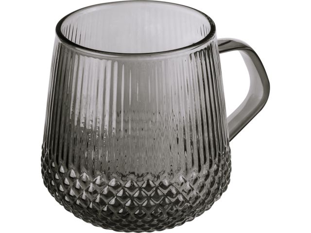 Изображение 2 Кружка стеклянная, 400 мл, серия SONATA GREY, PERFECTO LINEA