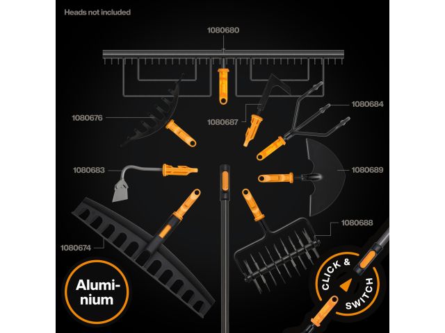 Изображение 5 Черенок алюминиевый L 161см OneClick FISKARS
