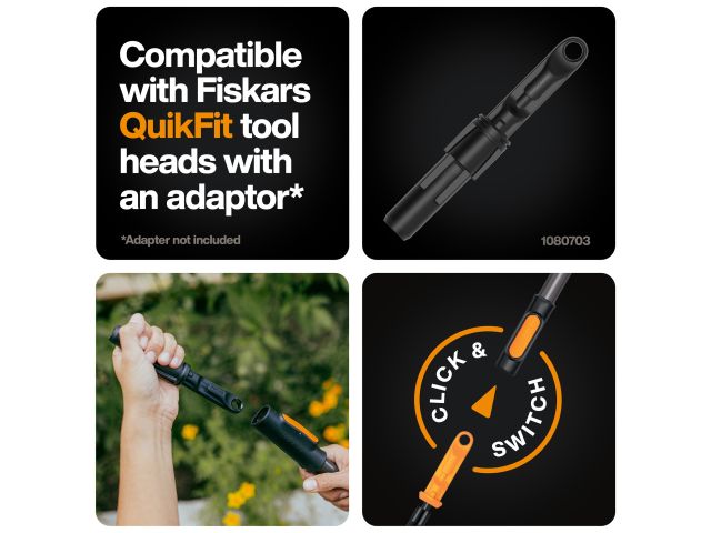 Изображение 6 Черенок алюминиевый L 161см OneClick FISKARS