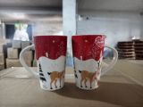 Кружка керамическая, 400 мл., SANTA'S SECRET-3, PERFECTO LINEA