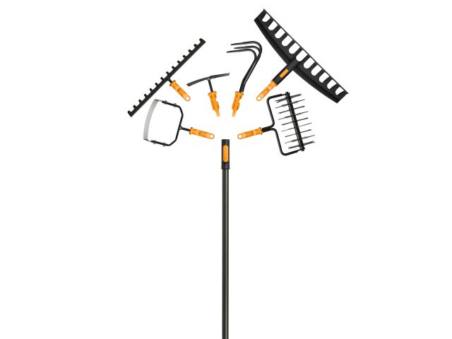 Изображение 5 Грабли мет. для грунта 14 зубьев OneClick FISKARS