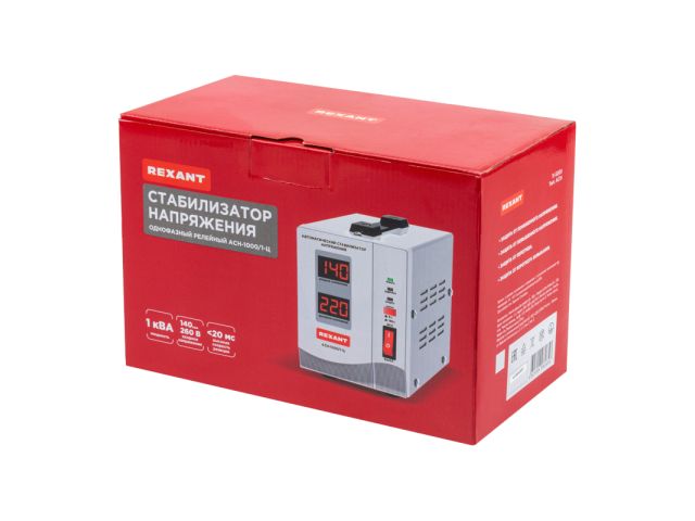 Изображение 8 Стабилизатор напряжения AСН-1000/1-Ц REXANT