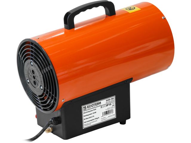 Изображение 2 Нагреватель воздуха газовый Ecoterm GHD-102