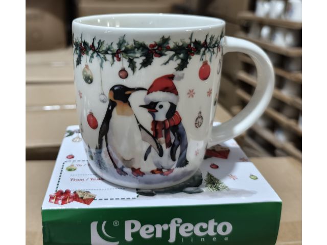 Изображение 1 Кружка керамическая, в кор., 360 мл, серия WINTER FABLE-3, PERFECTO LINEA