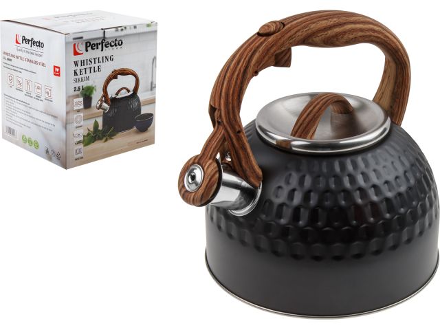 Изображение 2 Чайник со свистком, нержавеющая сталь, 2.5 л, Sikkim, PERFECTO LINEA
