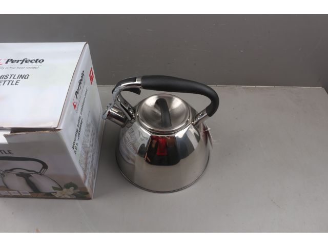 Изображение 2 Чайник со свистком, нержавеющая сталь, 3.0 л, Jasmine, PERFECTO LINEA уцененный (4328974720)