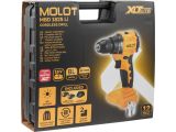 Смотреть изображение 12 Дрель-шуруповерт аккумуляторная MOLOT MBD 1825 Li XLT Lite SET