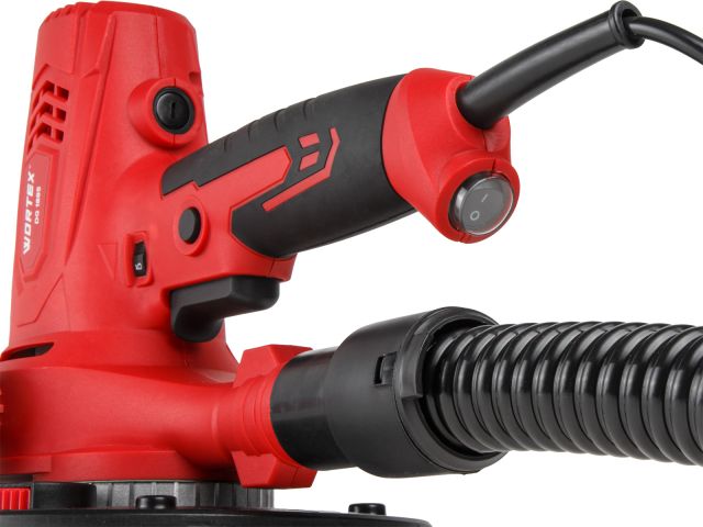 Изображение 5 Шлифмашина для стен и потолков WORTEX DG 1885 в кор. 800 Вт, 180 мм, LED, 1200-2300 об/мин