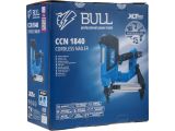 Смотреть изображение 11 Аккум. гвоздезабивной монтажный пистолет BULL CCN 1840 в кор., SET, БЕСЩЕТ., 18В, 40мм, бетон