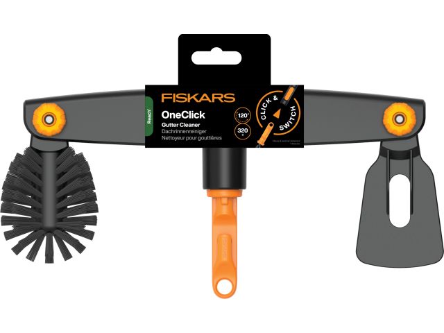 Изображение 1 Насадка-очиститель для желобов OneClick FISKARS