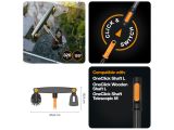 Смотреть изображение 3 Насадка-очиститель для желобов OneClick FISKARS