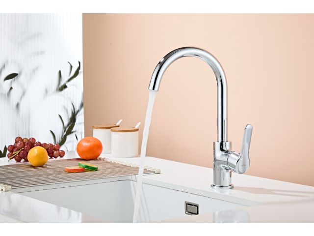 Изображение 2 Смеситель для кухни (Lt) D35, Glacia хром, a-five