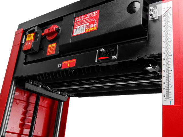 Изображение 7 Станок рейсмусовый WORTEX TP 3320-1 в кор. 2000 Вт, шир. 330 мм, глуб.3 мм