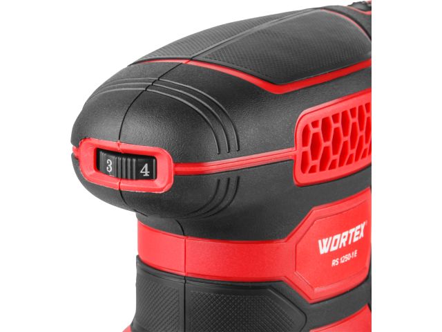 Изображение 6 Эксцентриковая шлифмашина WORTEX RS 1250-1 E в кор. 450 Вт, 150 мм, 6000-12000 об/мин
