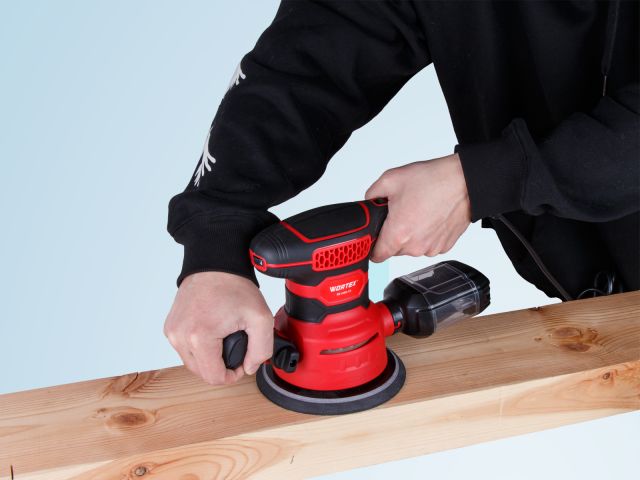 Изображение 12 Эксцентриковая шлифмашина WORTEX RS 1250-1 E в кор. 450 Вт, 150 мм, 6000-12000 об/мин