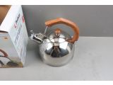 Смотреть изображение 2 Чайник со свистком, нержавеющая сталь, 2.5 л, Puer, PERFECTO LINEA уцененный (6401417960)