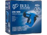 Смотреть изображение 11 Аккум. гвоздезабивной пистолет BULL CFN 1890 в кор., SOLO, БЕСЩЕТ., 18В, 90мм, дерево, 90шт/мин