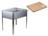 Мангал сборный "Походный" с шампурами в г/карт.кор.350х250х350х0,4толщ;6 шамп. угол.),PERFECTO LINEA