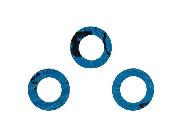 Прокладка паронитовая безасбестовая 1/2" 19х11х2 (50 шт.), AV Engineering