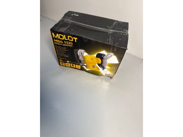 Изображение 1 Станок точильный MOLOT MBG 1520 уцененный (8703580585)