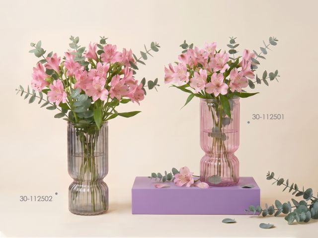 Изображение 4 Ваза для цветов, стеклянная, 25х11 см, серия Orchid, PERFECTO LINEA