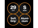 Смотреть изображение 13 Рукоятка малая алюминиевая S 29см OneClick FISKARS