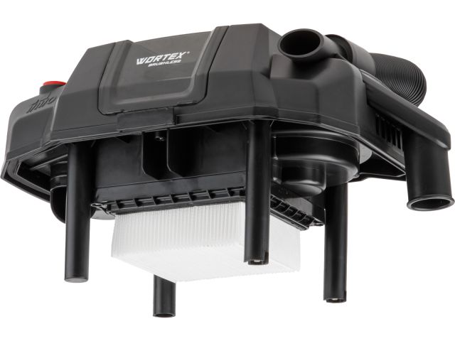 Изображение 8 Аккум. пылесос WORTEX CVC 1815 в кор. XLT SET БЕСЩЁТ., 18 В, 9-15 кПа, 10 л, строительный
