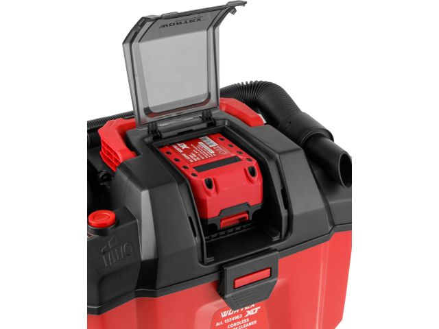 Изображение 7 Аккум. пылесос WORTEX CVC 1815 в кор. XLT SET БЕСЩЁТ., 18 В, 9-15 кПа, 10 л, строительный