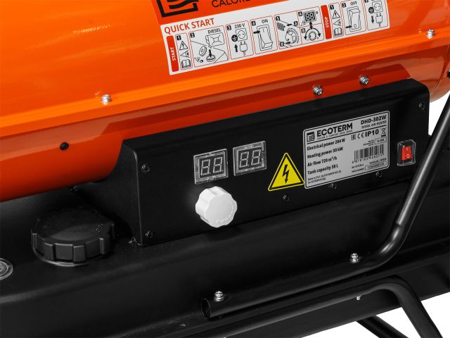 Изображение 5 Нагреватель воздуха диз. Ecoterm DHD-302W прямой