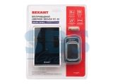 Звонок беспроводной RX-30 (цифровое кодирование, регулировка громкости) IP44  REXANT