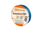 Изолента ПВХ 19ммх20м синяя TDM