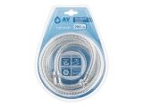 Шланг душевой, PVC, 1/2&quot; г-г 200 см, хром, AV Engineering