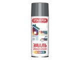 Краска-эмаль аэроз. универсальная серый STARFIX 520мл (7024)