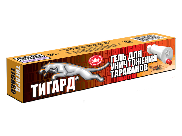 Гель от тараканов "ТИГАРД" 30 г - Садовая техника и инструменты