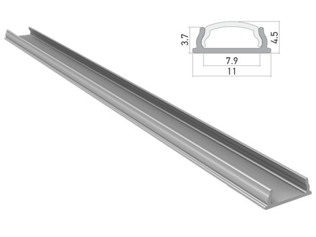 Профиль для светодиодной ленты гибкий PAL 1105 (2м) JAZZWAY