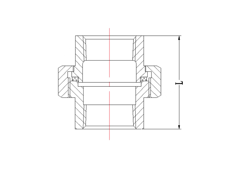 Американка под конус 3/4" вн.-вн. чугун оцинк., (2 шт. инд. упак.), AV ...