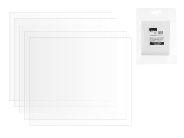 Стекло защитное внутреннее к щитку сварщика 105*91, упак/5шт, (пр-во РФ) SOLARIS