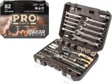 Набор головок и ключей 82пр. 1/4&quot;,1/2&quot; PRO STARTUL DAKAR (PRO-082DK)