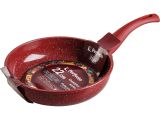 Сковорода ф 22х5.3 см, алюм., антиприг. покр., серия Cook&amp;Fun, бургундия, PERFECTO LINEA
