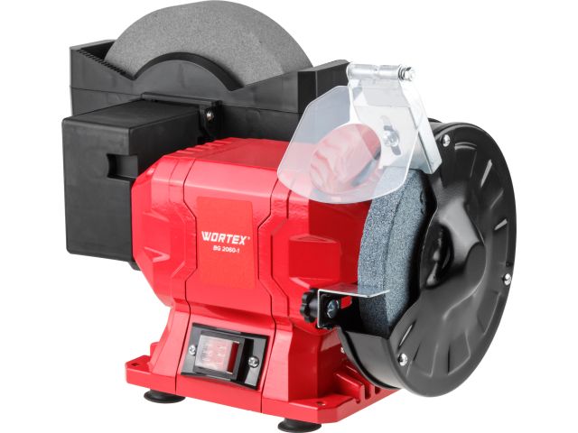 Станок точильный WORTEX BG 2060-1 в кор. 250 Вт, 150х20х32 мм 200х40х32 мм
