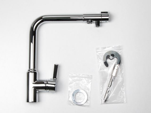 Изображение 4 Смеситель для кухни (Lt) D35, серия TRO с краном для пит. воды, AV Engineering