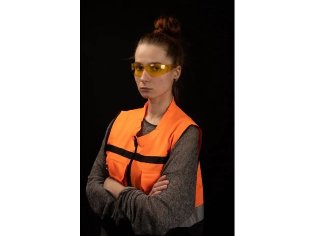 Изображение 17 Очки открытые JETA SAFETY Eclipse янтарные