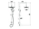 Смотреть изображение 2 Душевая стойка, AV Engineering