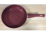Сковорода ф 24х5.5 см, алюм., антиприг. покр., серия Cook&amp;Fun, бургундия, PERFECTO LINEA